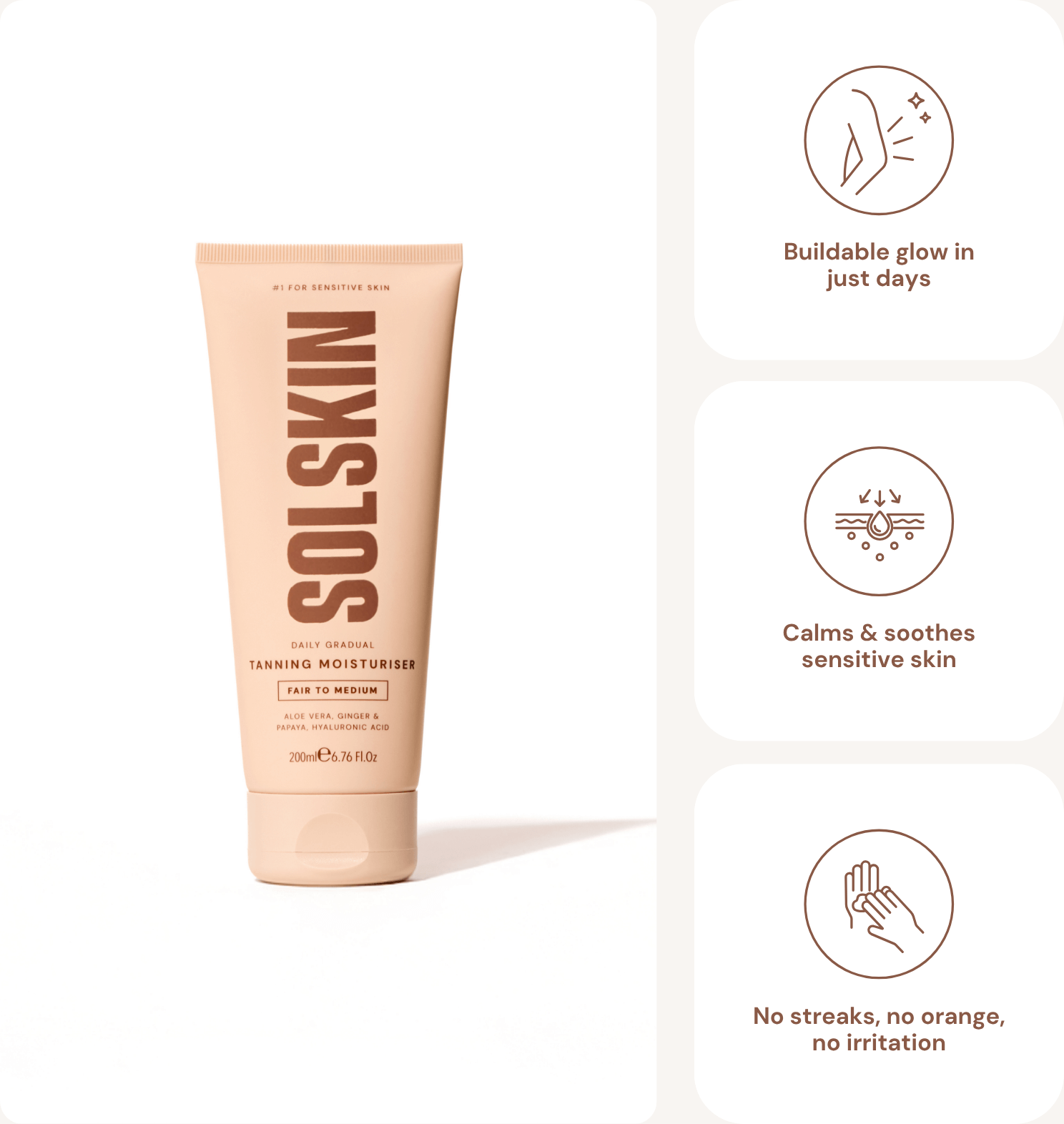 Gradual Tanning Moisturiser